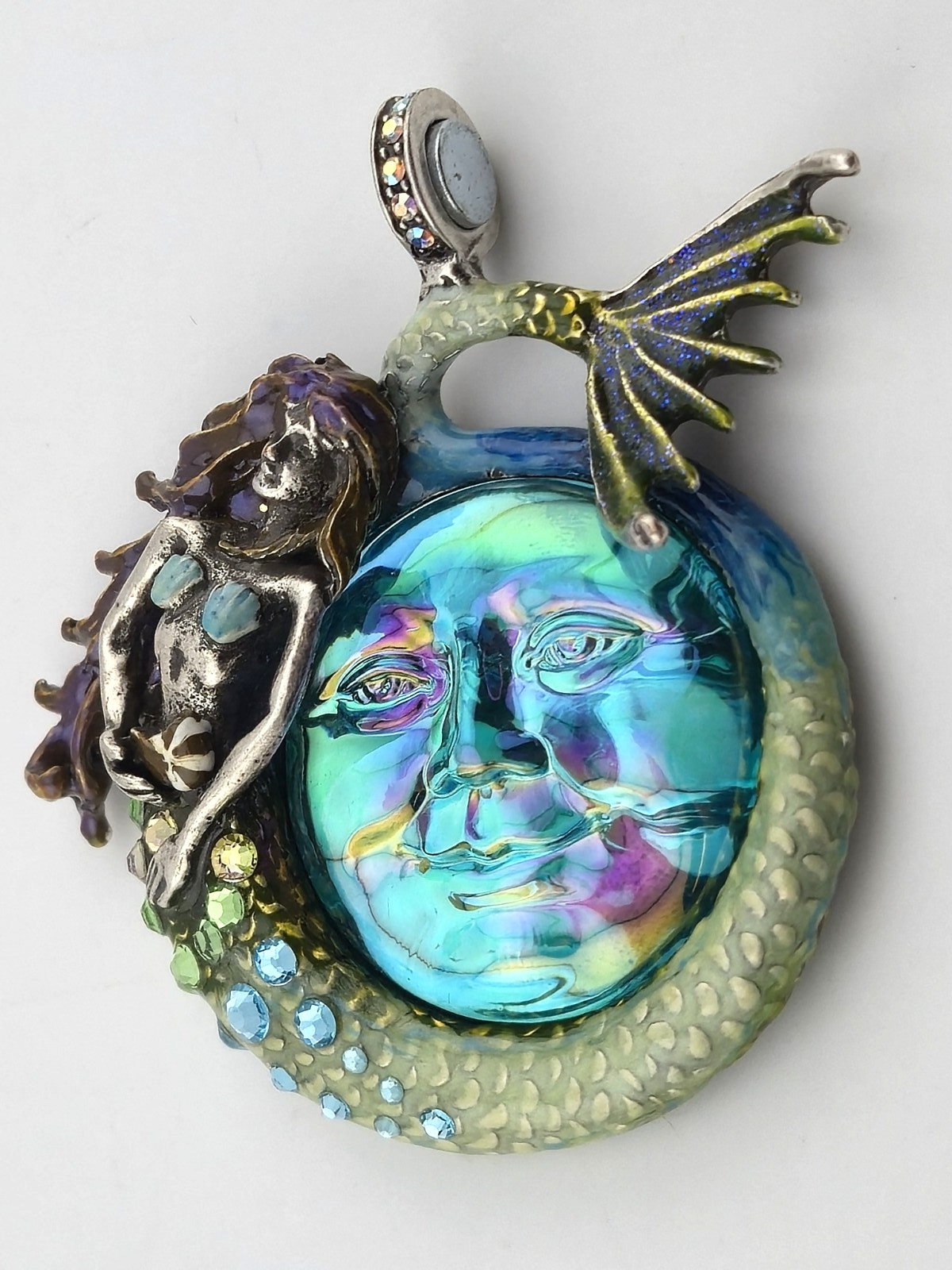 Kirks Folly Marina Mermaid Seaview Water Moon Wild Freedom ST Necklace SET #128