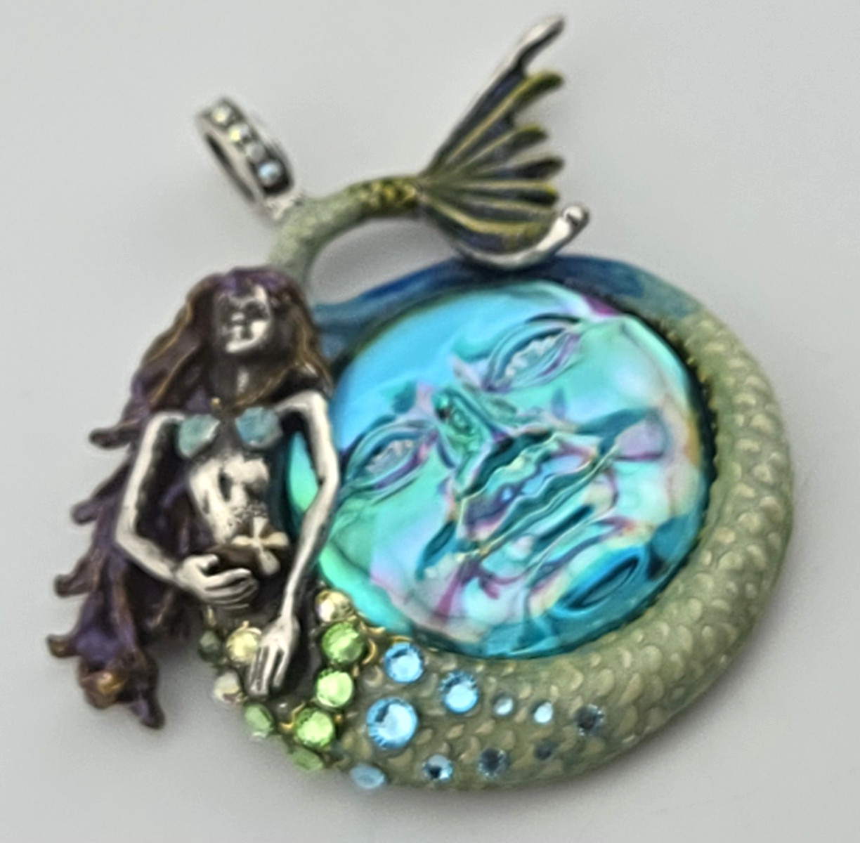 Kirks Folly Marina Mermaid Seaview Water Moon Wild Freedom ST Necklace SET #128