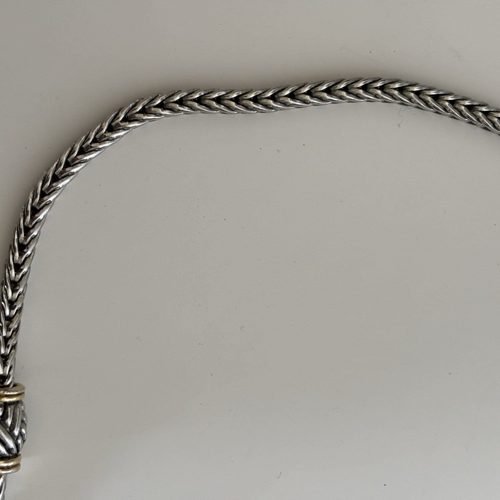 16.5” Wheat Chain Necklace With Magnetic Clasp
