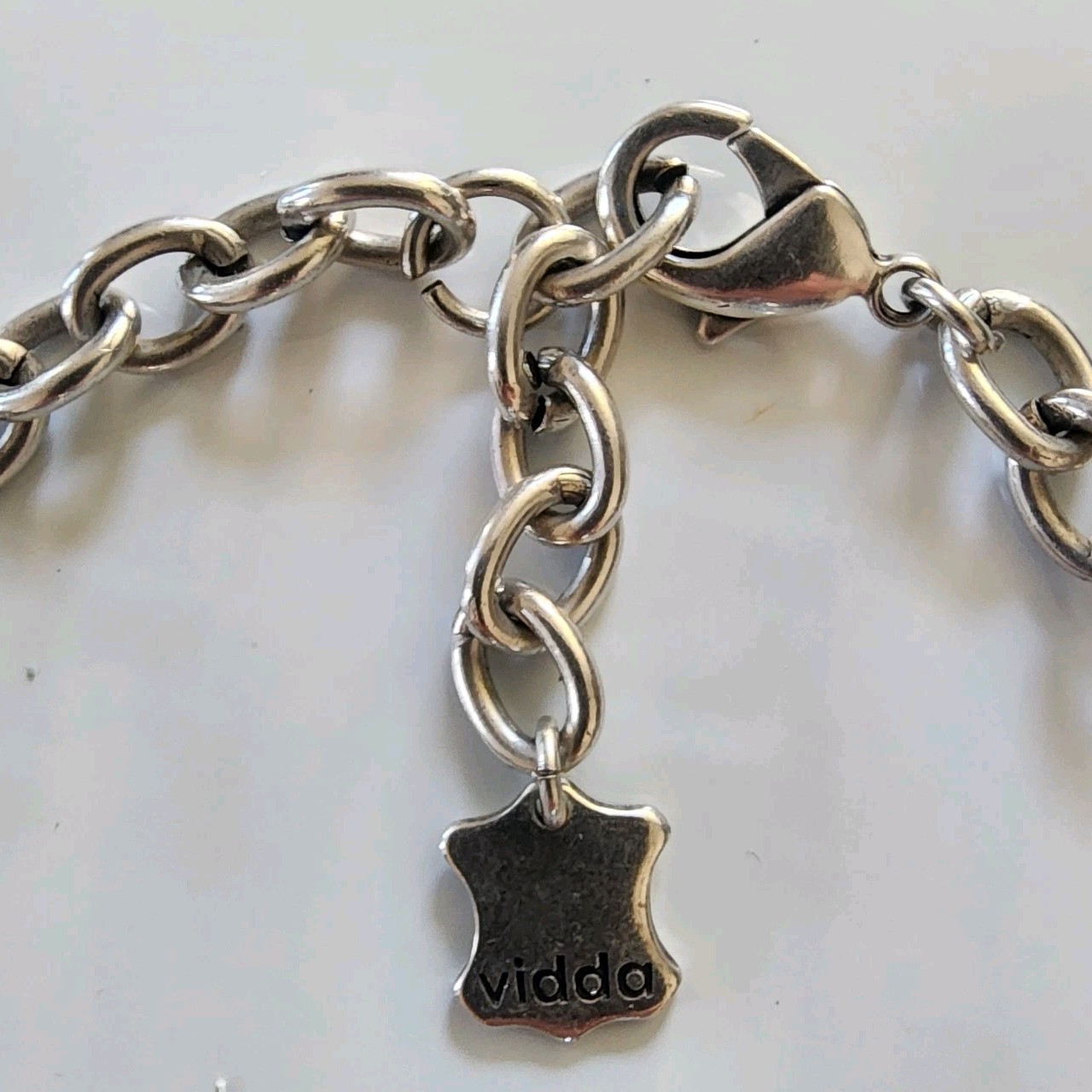 Vidda Necklace with Blue Crystals – Made In Spain – Sterling Silver Plated