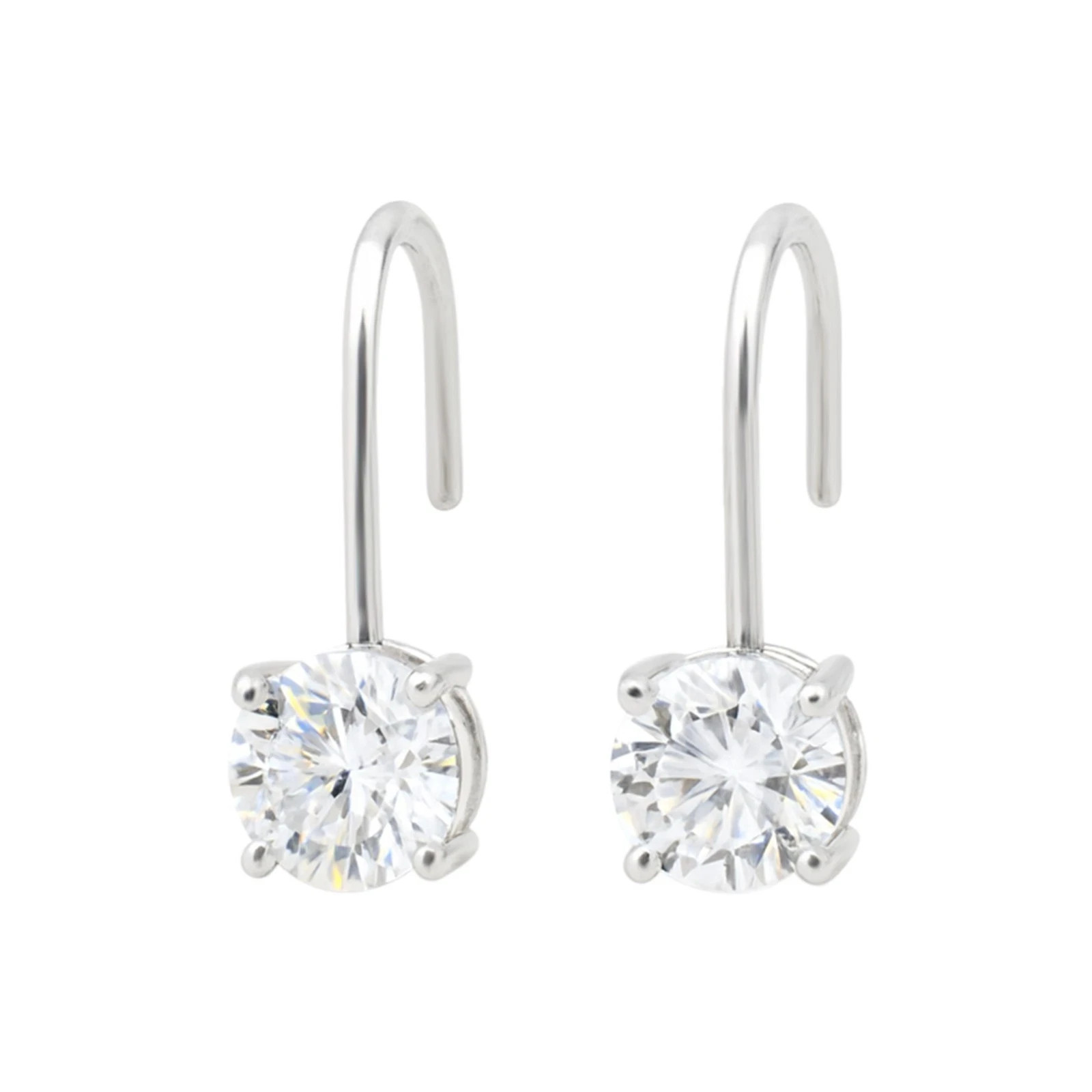 3 Ct Lab grown Diamond Round Earrings Studs Valentine’s Day Gift For Women