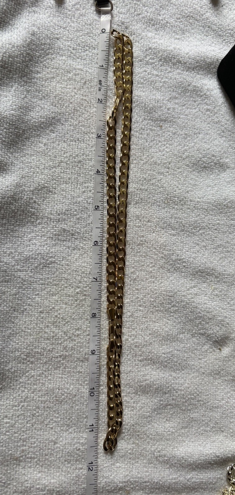 24” 14k Gold Filled Cuban Chain