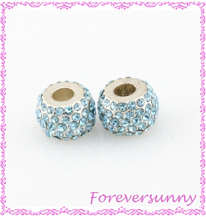 Brighton *MINI SIZED* Diva Crystal Blue Beads – Lot of 2 READ DESCRIPTION