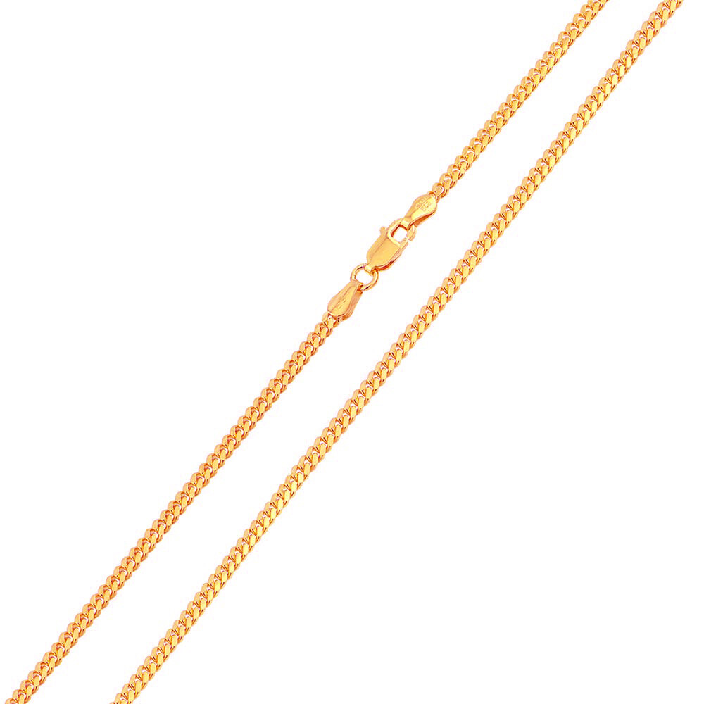 Sterling Silver 925 Curb Chain 1.8 mm Miami Cuban Curb Chain Necklace Z30