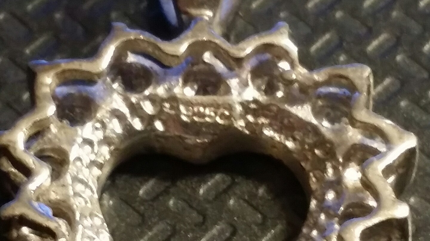 Sterling Silver 925 Cubic Zerconia Heart Pendent