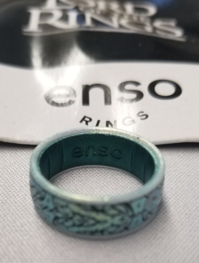 Enso Rings Arwen’s Evenstar Silicone Ring sz 6