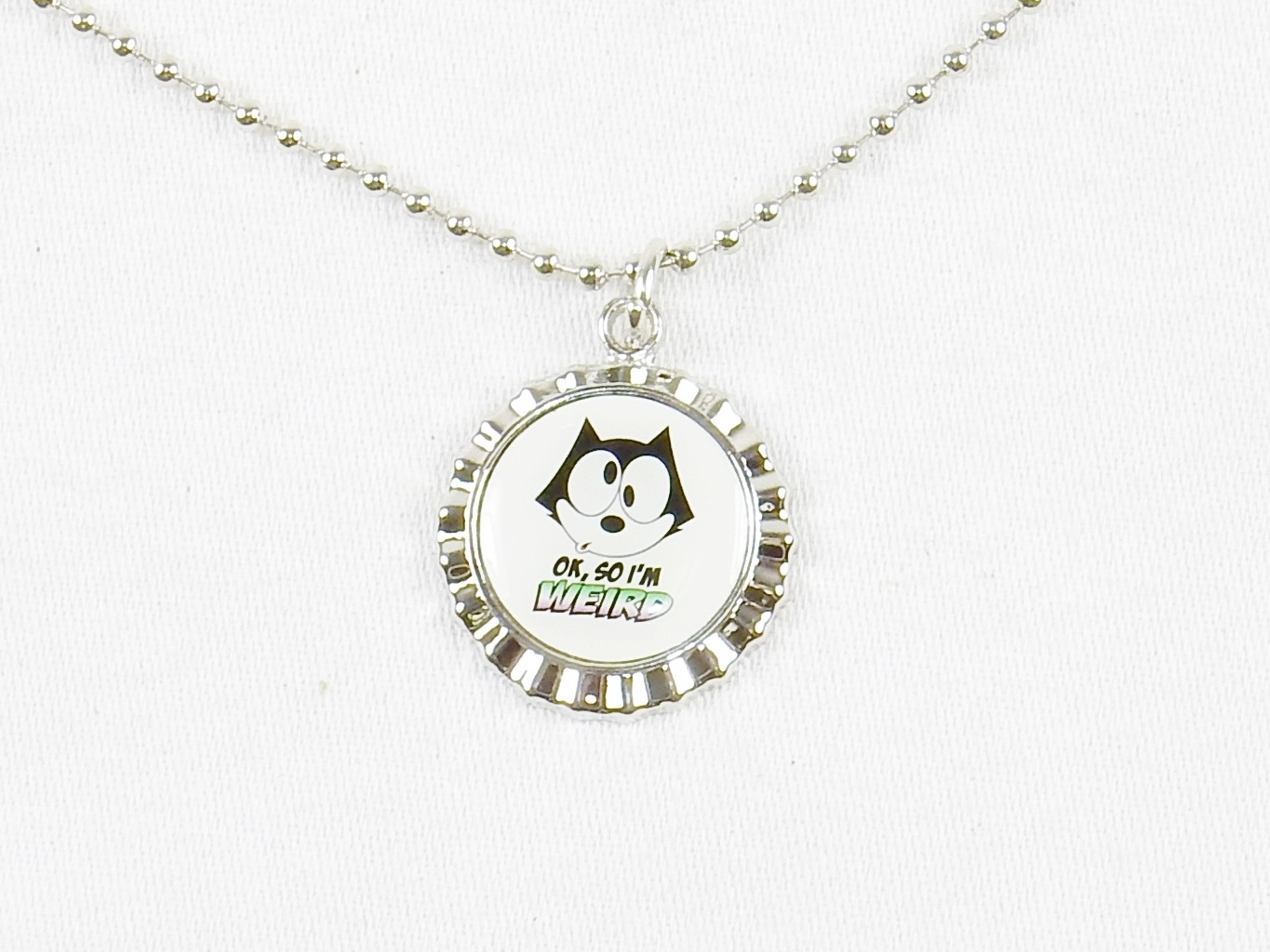 Felix The Cat Fashion Jewelry Set ~ Necklace, Earrings, Bracelet ~ #FLX-WRD-05