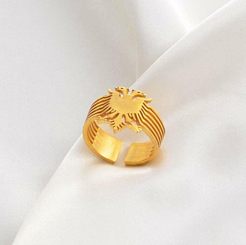 Albania Eagle Ring