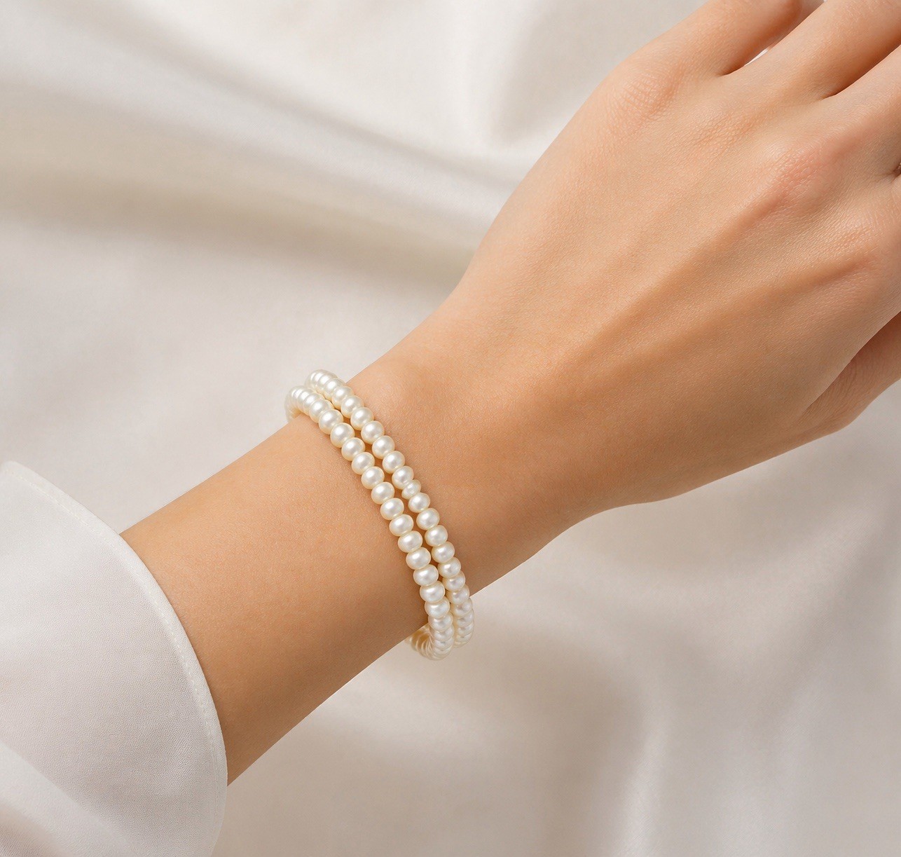 Honora Freshwater Pearl Double Strand Bracelet/OS