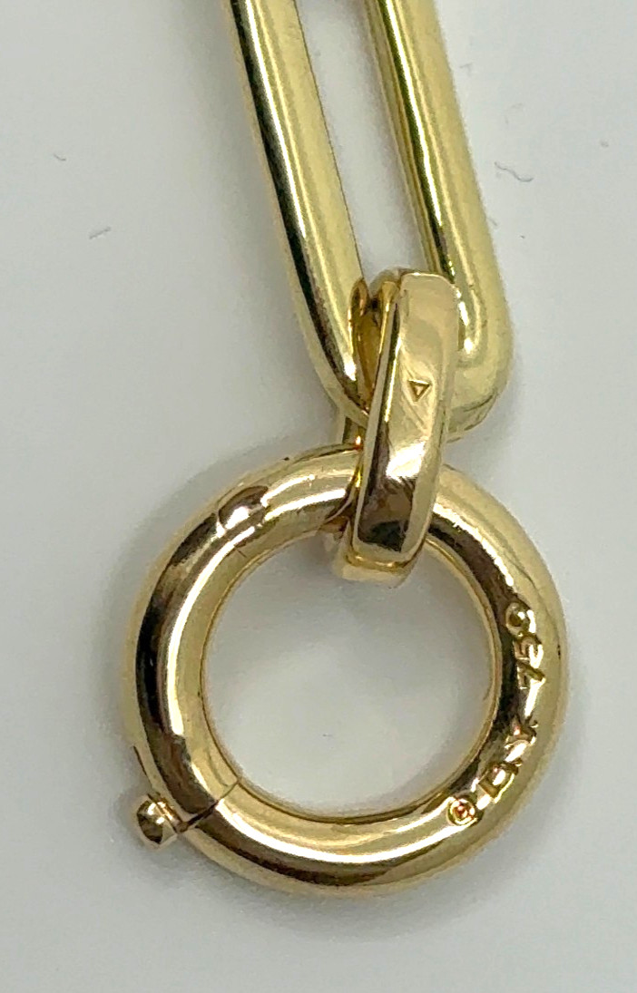David Yurman Women’s Lexington Chain Bracelet in 18K Yellow Gold with Diamonds