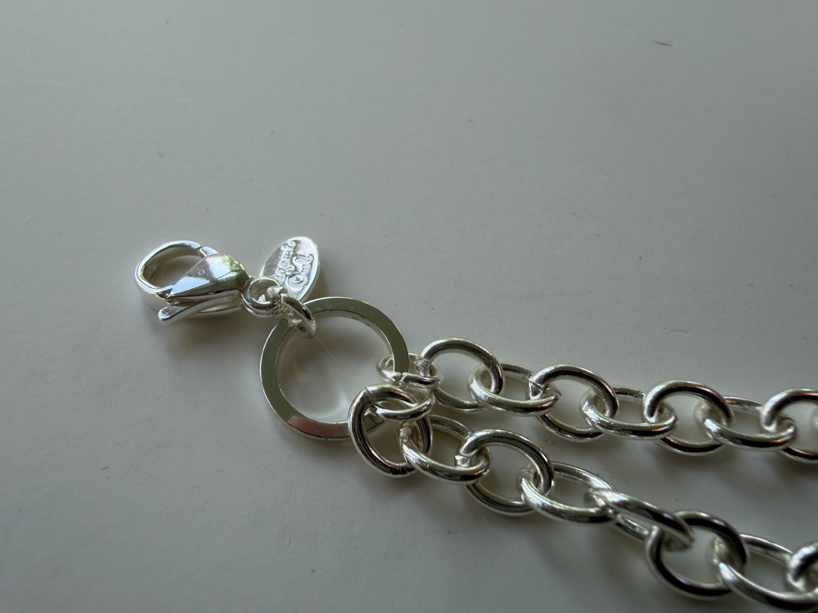 Origami Owl 30″ Silver Flat Oval Link Custom Chain