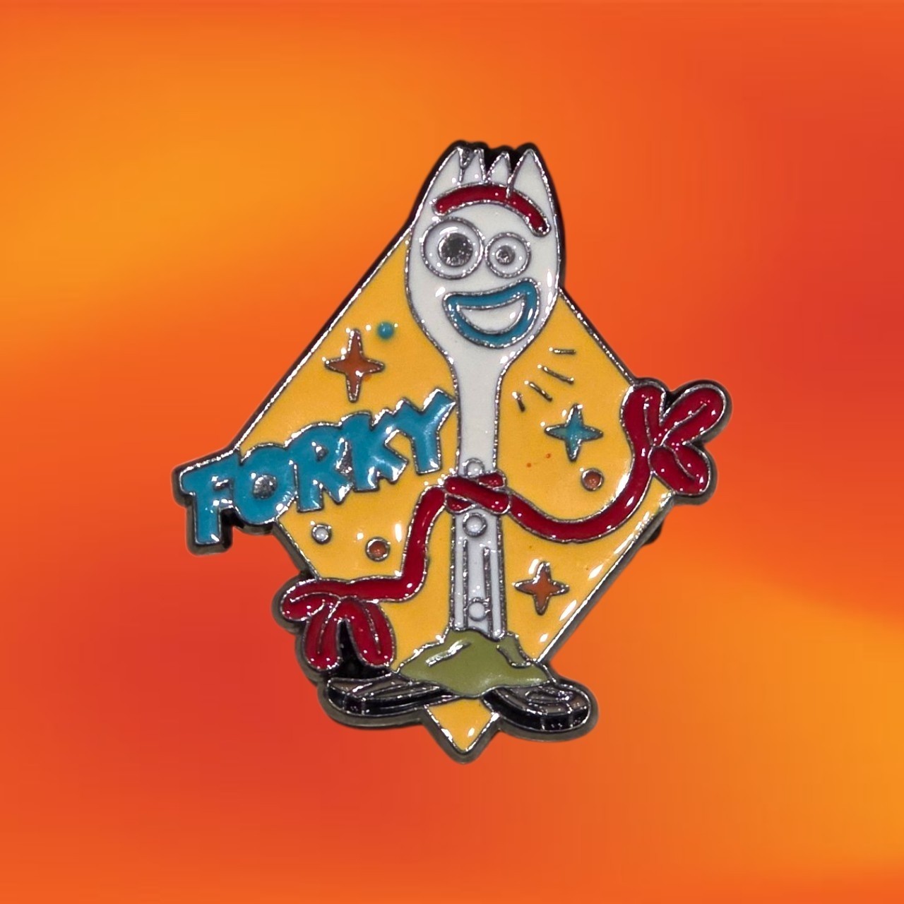 NEW Forky Enamel Pin Brooch Badge Fun Unique Cartoon Movie Character Pins AU