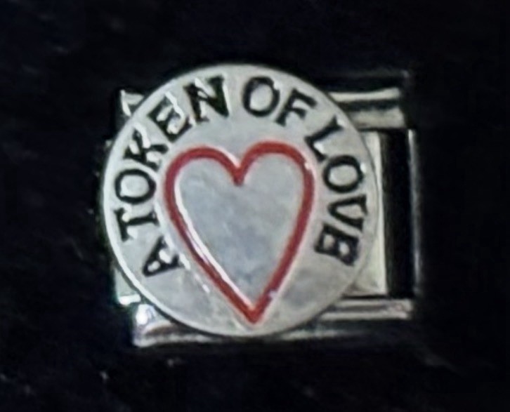 A Token Of Love Italian Charm Enamel Link 9MM K2017