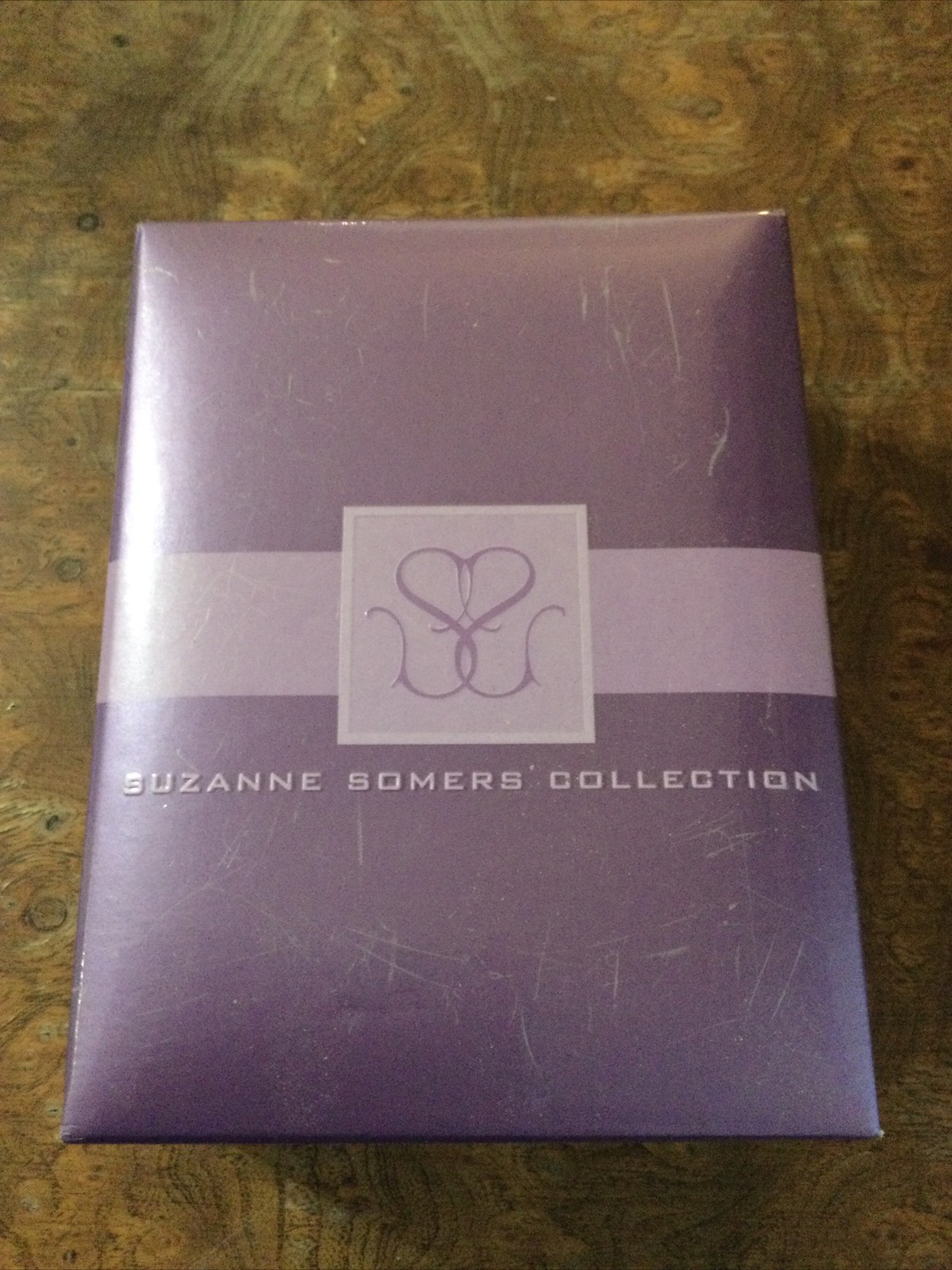 Suzanne Somers Collection Crystal Ribbon Swirl Gold Tone Earrings With Orig Box