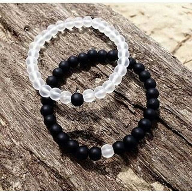 Wholesale 50 Pcs Natural Stone Bracelets Men’s Chakra Healing Power Bangles Lot