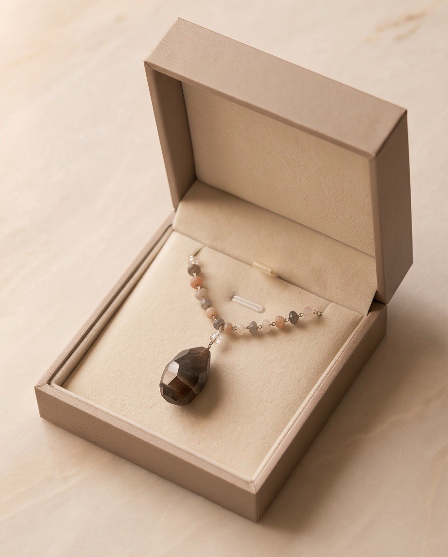 Chan Luu Sterling Silver Mixed Gemstone Lariat Necklace NWT – Retail