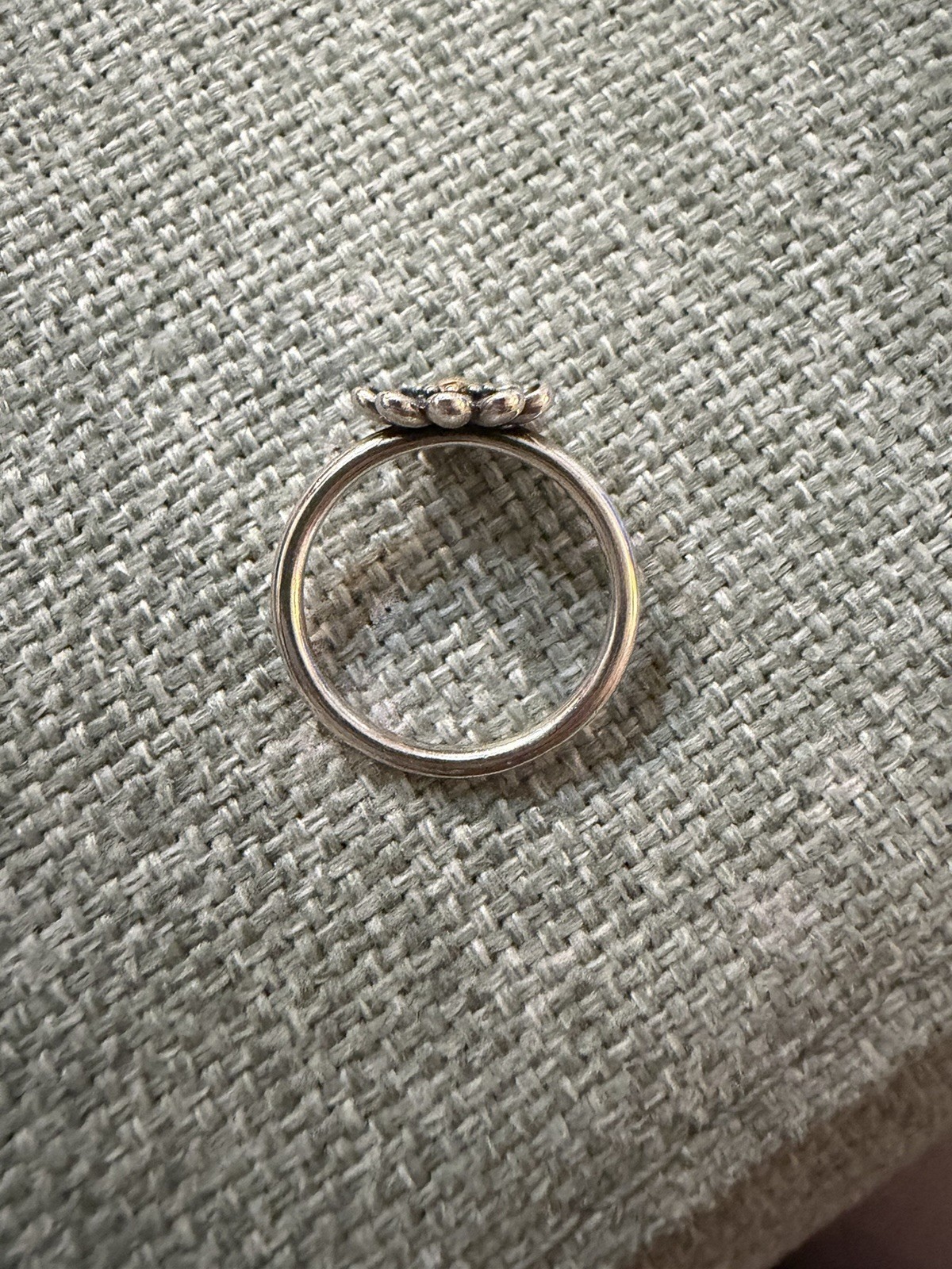 PANDORA Flower Band Ring