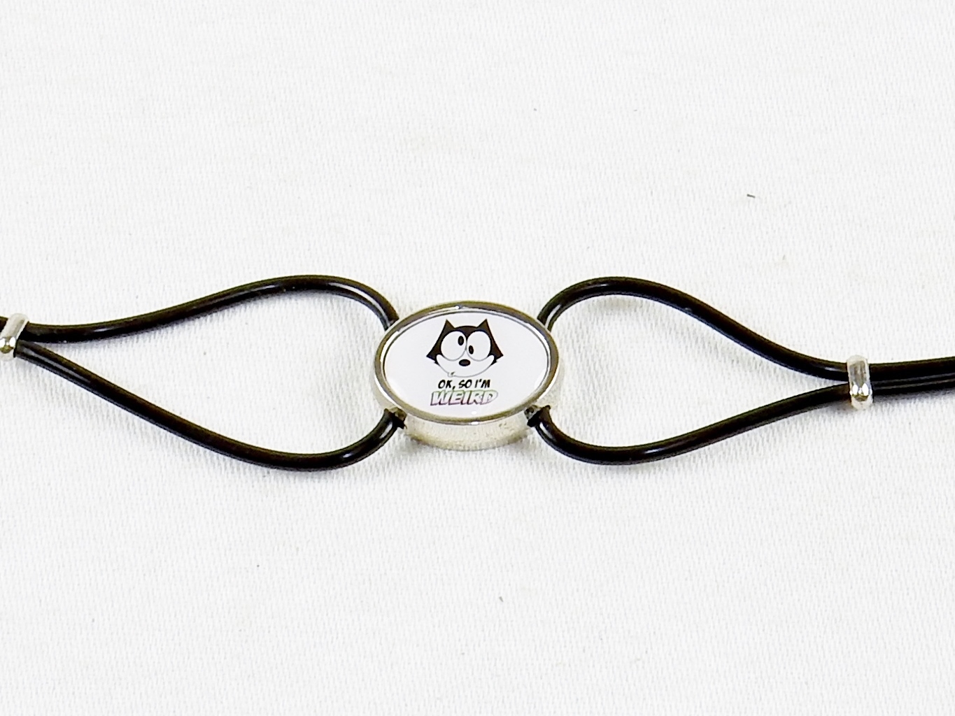Felix The Cat Fashion Jewelry Set ~ Necklace, Earrings, Bracelet ~ #FLX-WRD-05