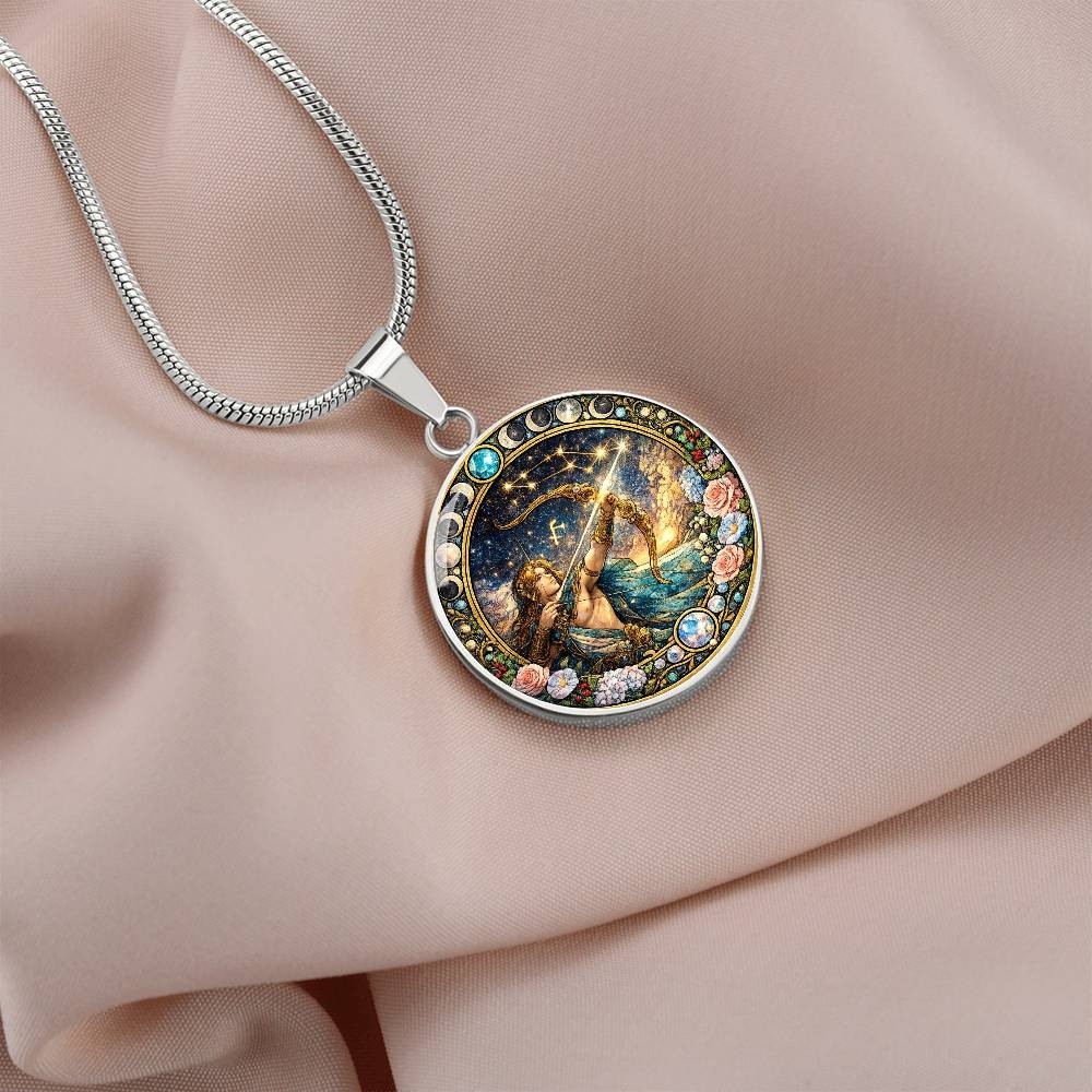 Personalized Zodiac Jewelry Gift, Astrology Sign Necklace, Horoscope Gift