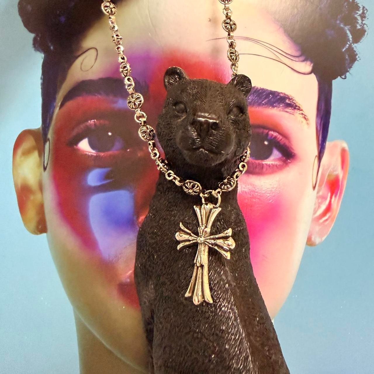 Chrome Hearts Gothic Cross Pendant – Type 2
