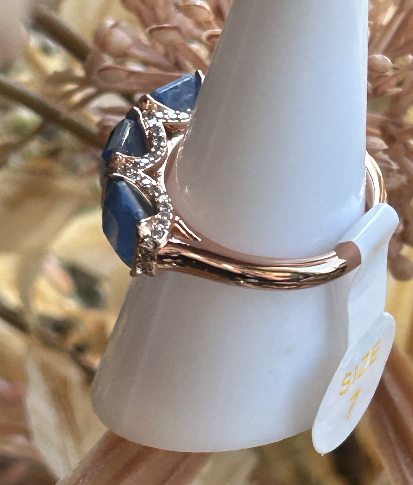 Bomb Party Ring 💍 Size 7 RG28388 ” The Stars At Down ” 💙 Original Collection