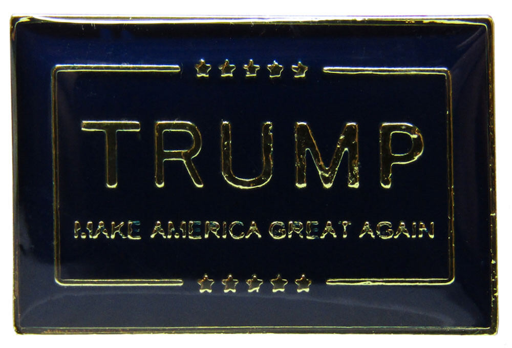 Trump 2024 MAGA Blue Bike Motorcycle Hat Cap lapel Pin