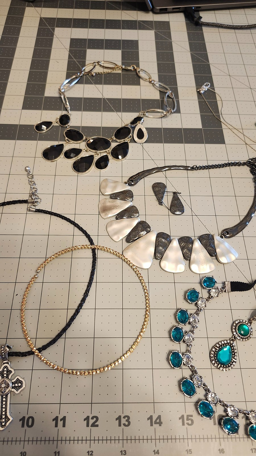 Costume Necklaces and Earrings, Coldwater Creek and Boutique, 1990s-early 2000s