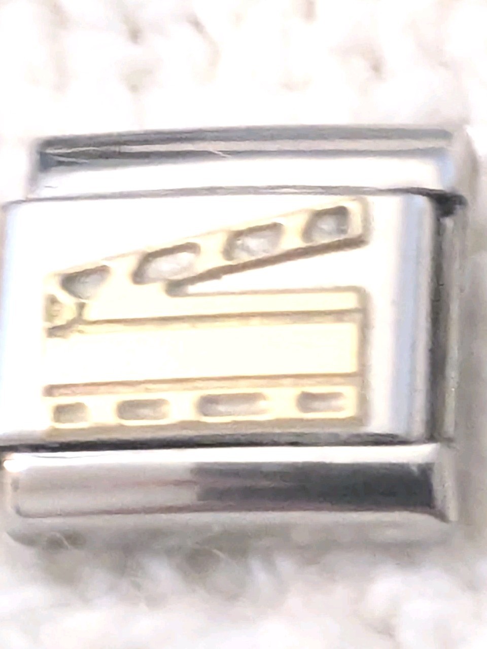 Authentic Nomination Movie Action Cut Italian Charm 9mm Classic G61