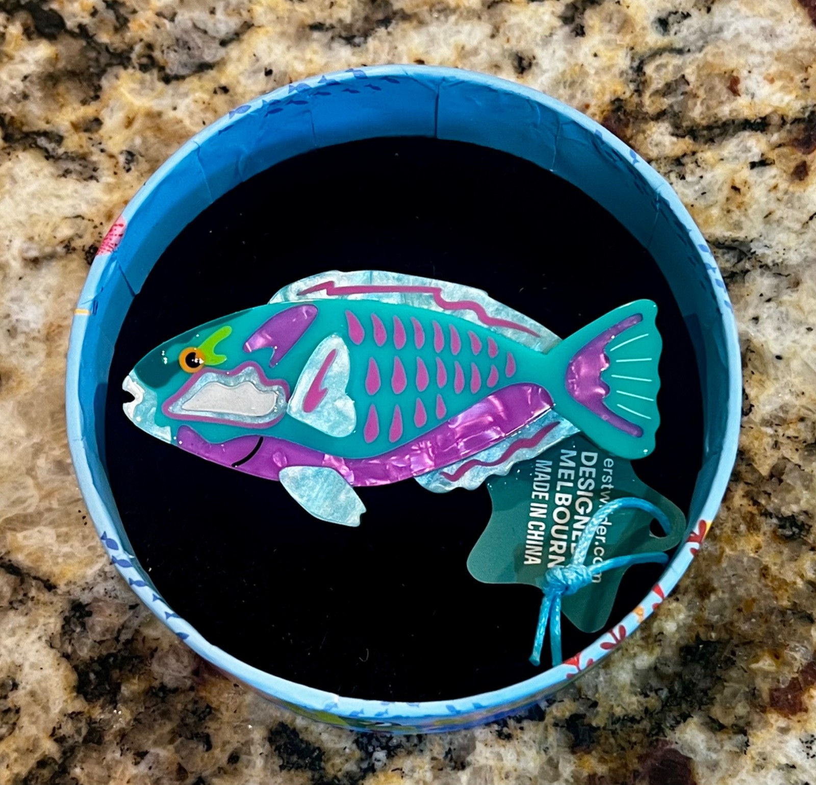 Erstwilder Brooch Fish