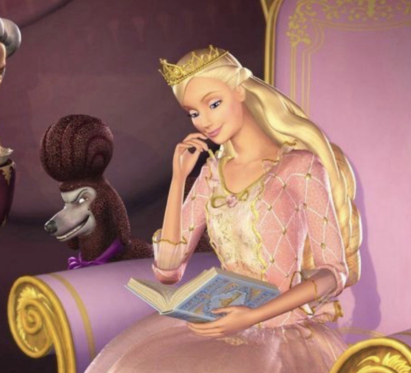 Anneliese Crown Ring, inspired by Barbie Princess and the Pauper (adjustable)