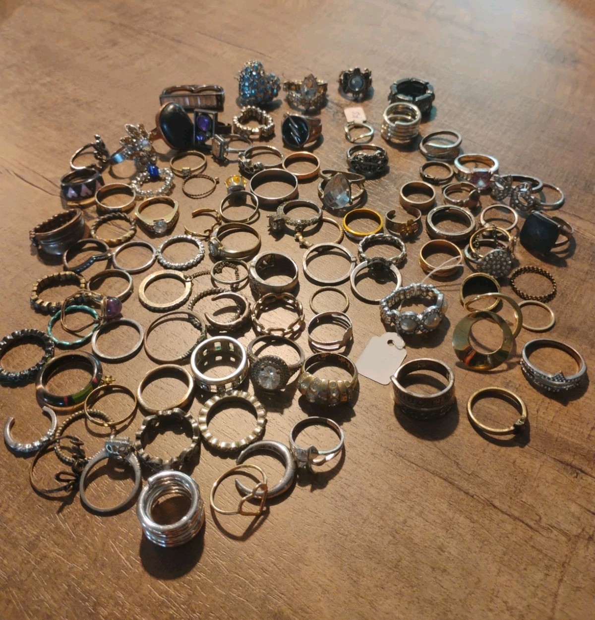 Lot of Over 85 Mixed Rings. See Description.