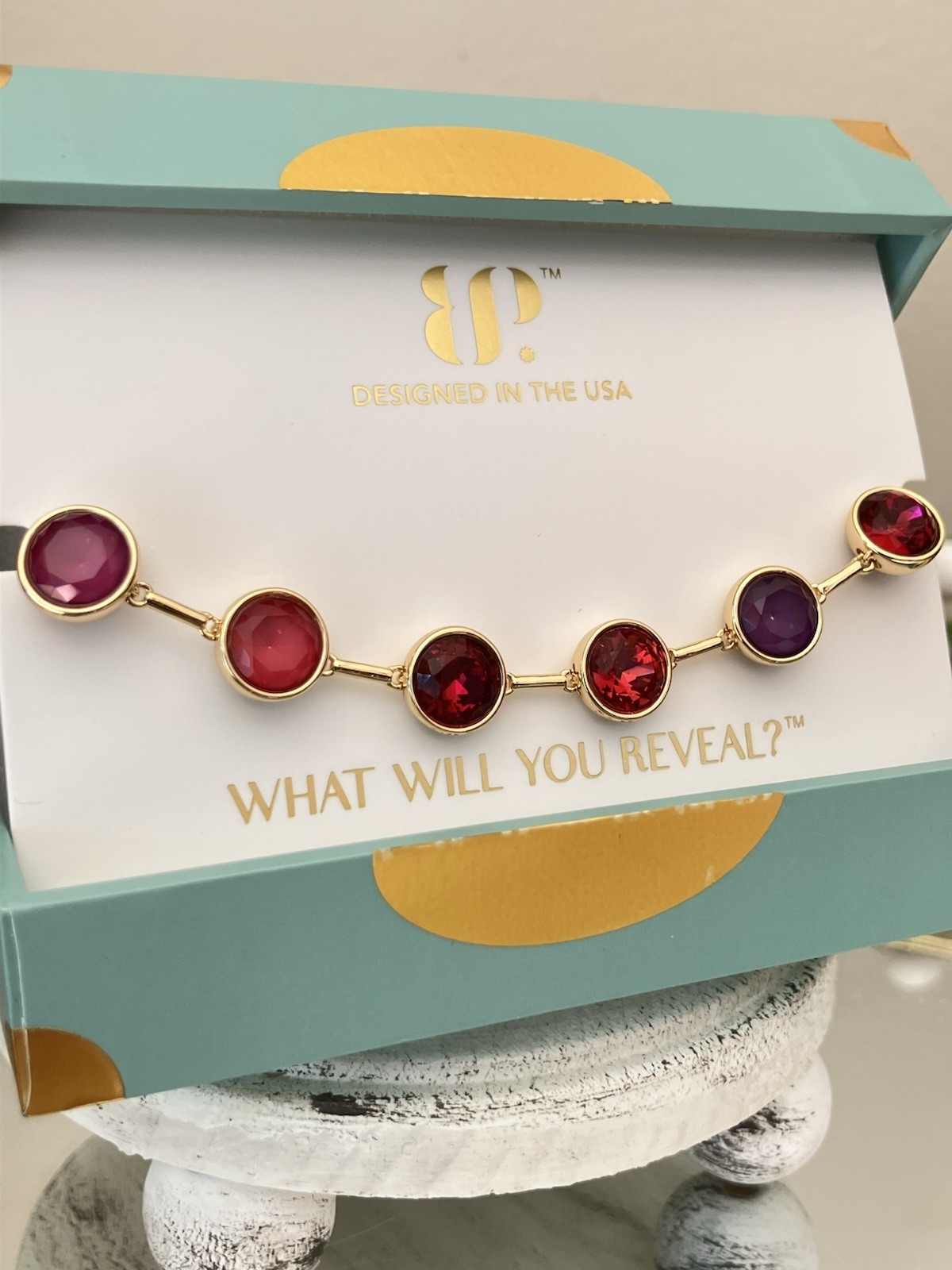 Bomb Party Rio Heat Open Skies Summer Jewel Candy 2026 BR30533 Bracelet on Gold