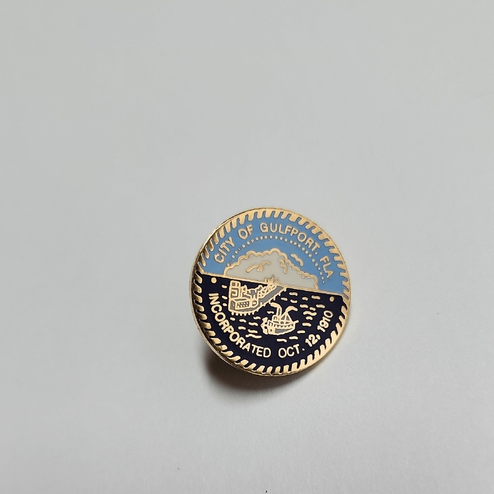 City of Gulfport FL Commemorative Pin