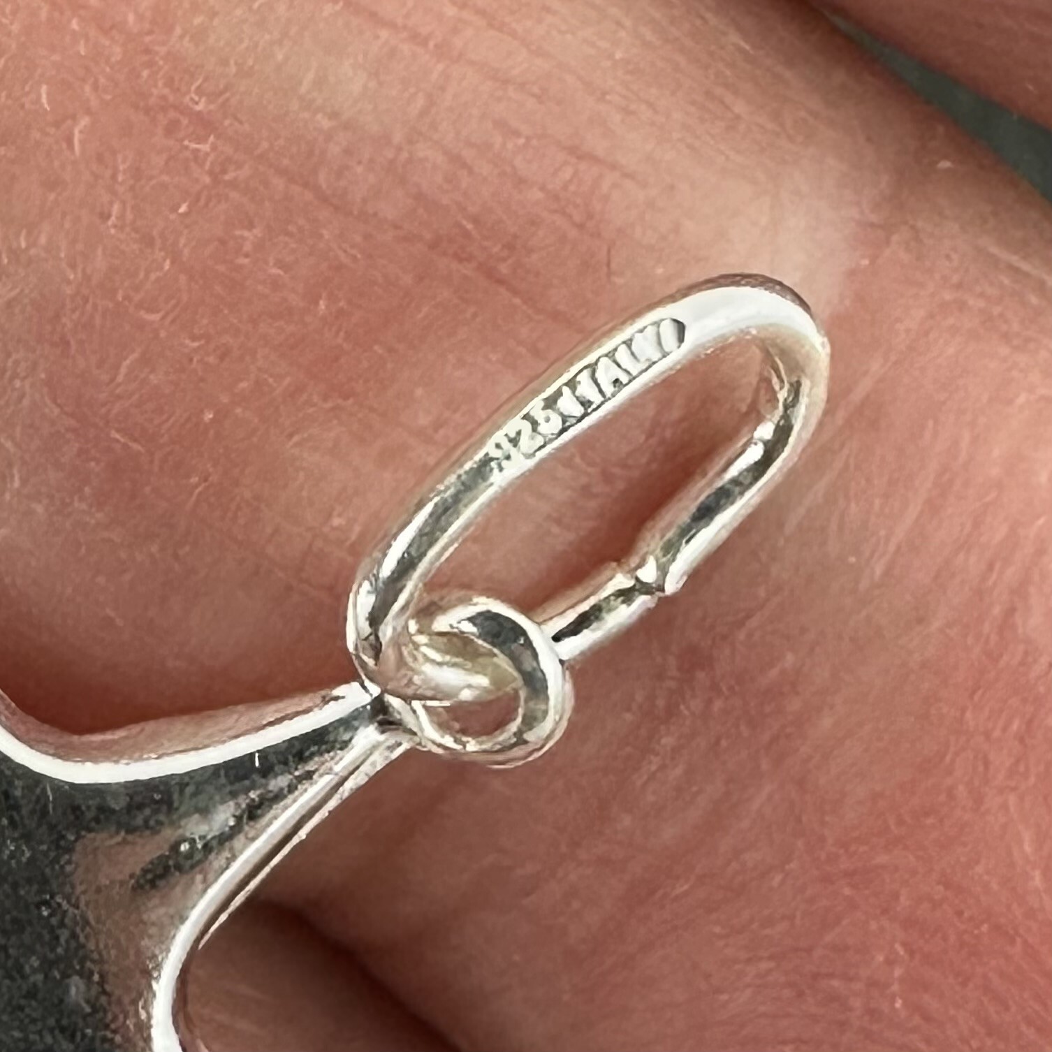 Guaranteed Genuine 925 Sterling Silver Star Charm Pendant