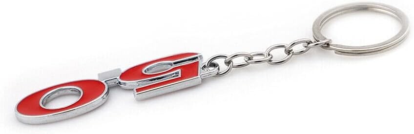 5.0 Car Keychain Key Ring Replacement for 2011~2014 Mustang GT 500 Color: Red