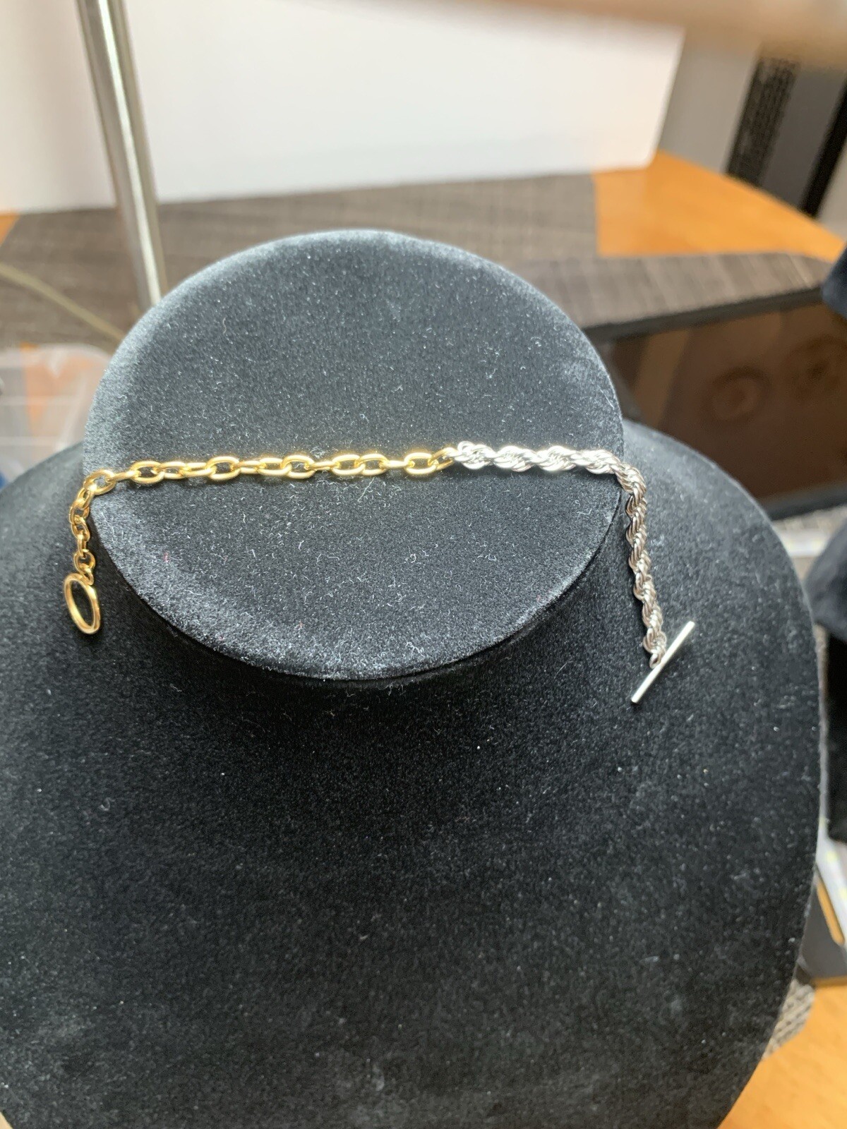 Plunder Bracelet Stainless Silver And Gold Color