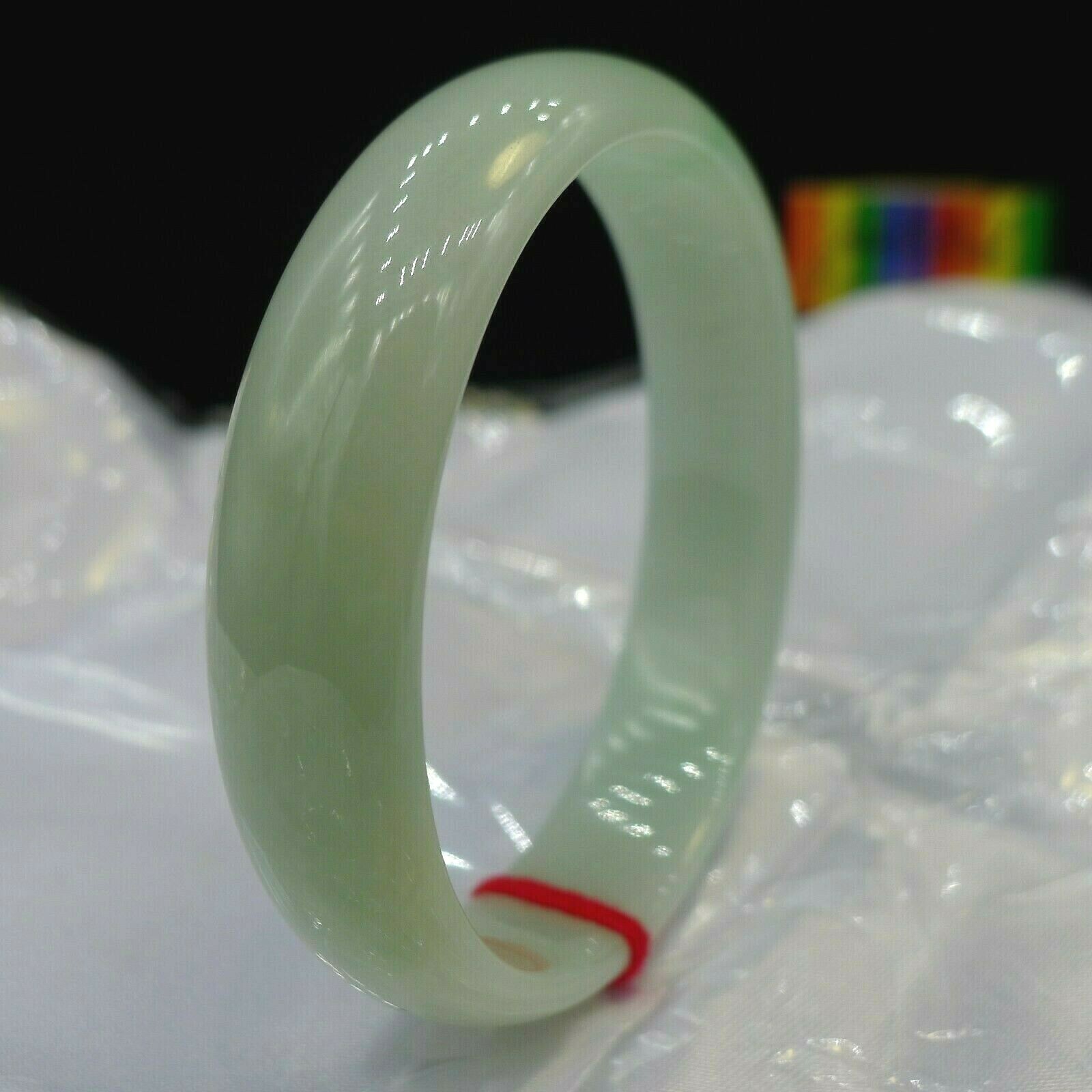 【JadeiteBird】53mm Certified 100% Natural Grade A Jadeite Jade Bangle Bracelet