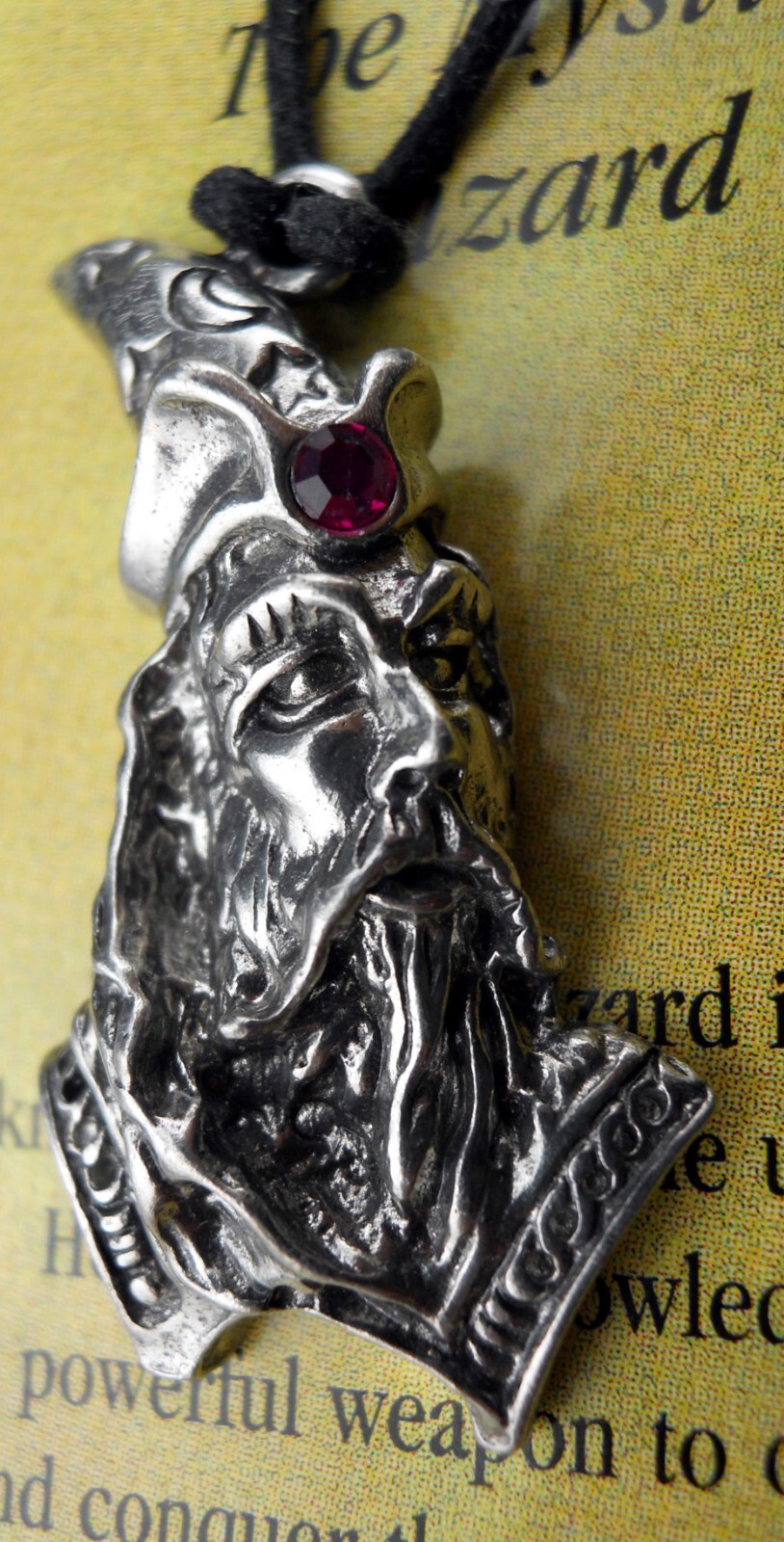 Wizard Necklace Dragons Pendant Original NEW/Old Dragon Axe Sword 5 pc Medieval