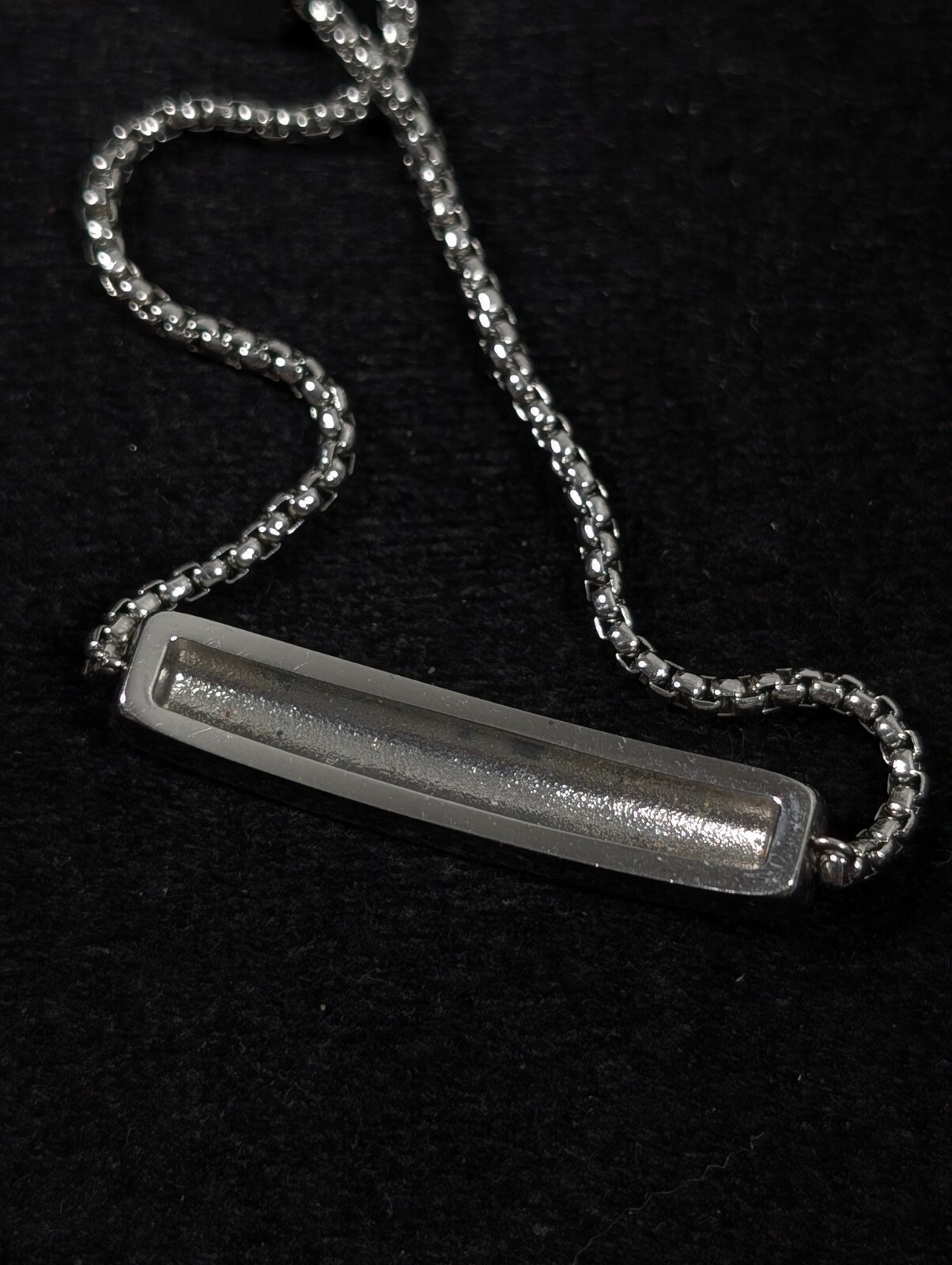 Silver Tone I Love You More Than Stars ID Bar Adjustable Chain Bracelet
