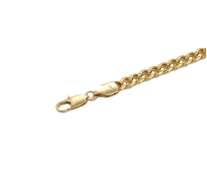 Women’s fashion 14K gold color bracelet size 19.5 cm (7.6 in)comes with gift box
