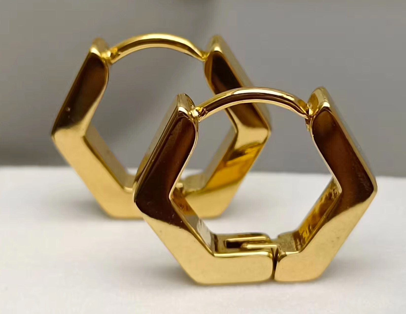 Hoop Huggie Earrings