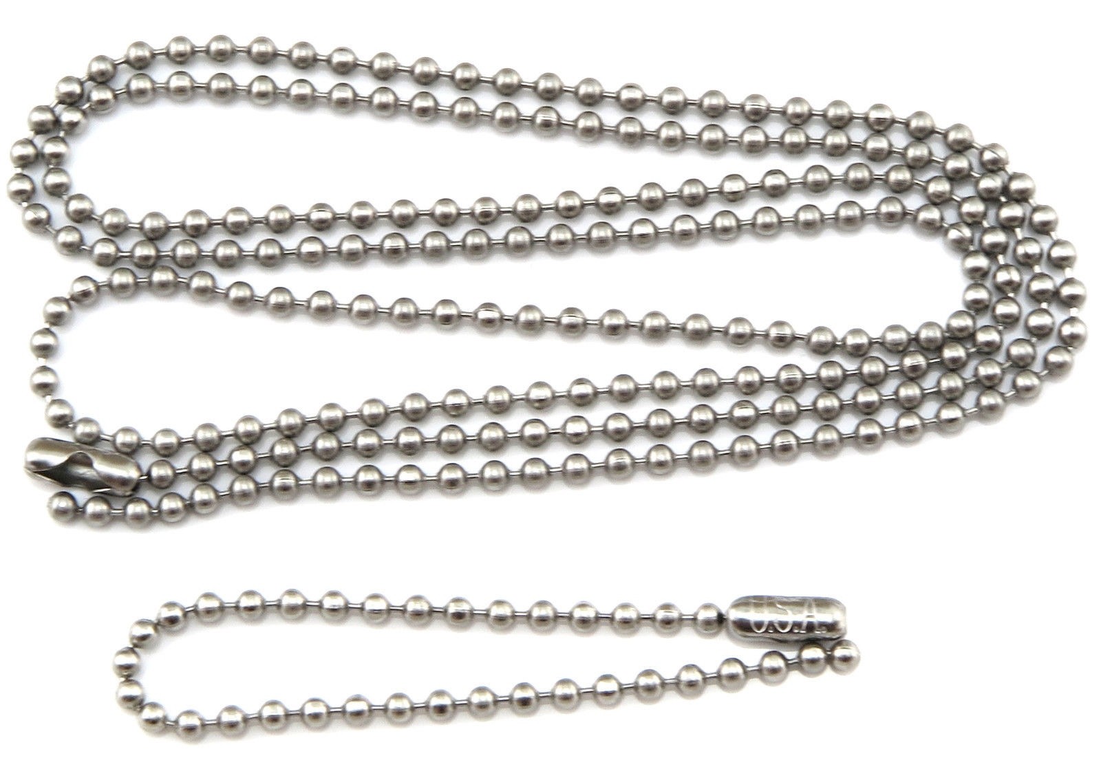 Custom Embossed Military Issue Stainless Steel Army Navy Marines AF ID Dog Tags
