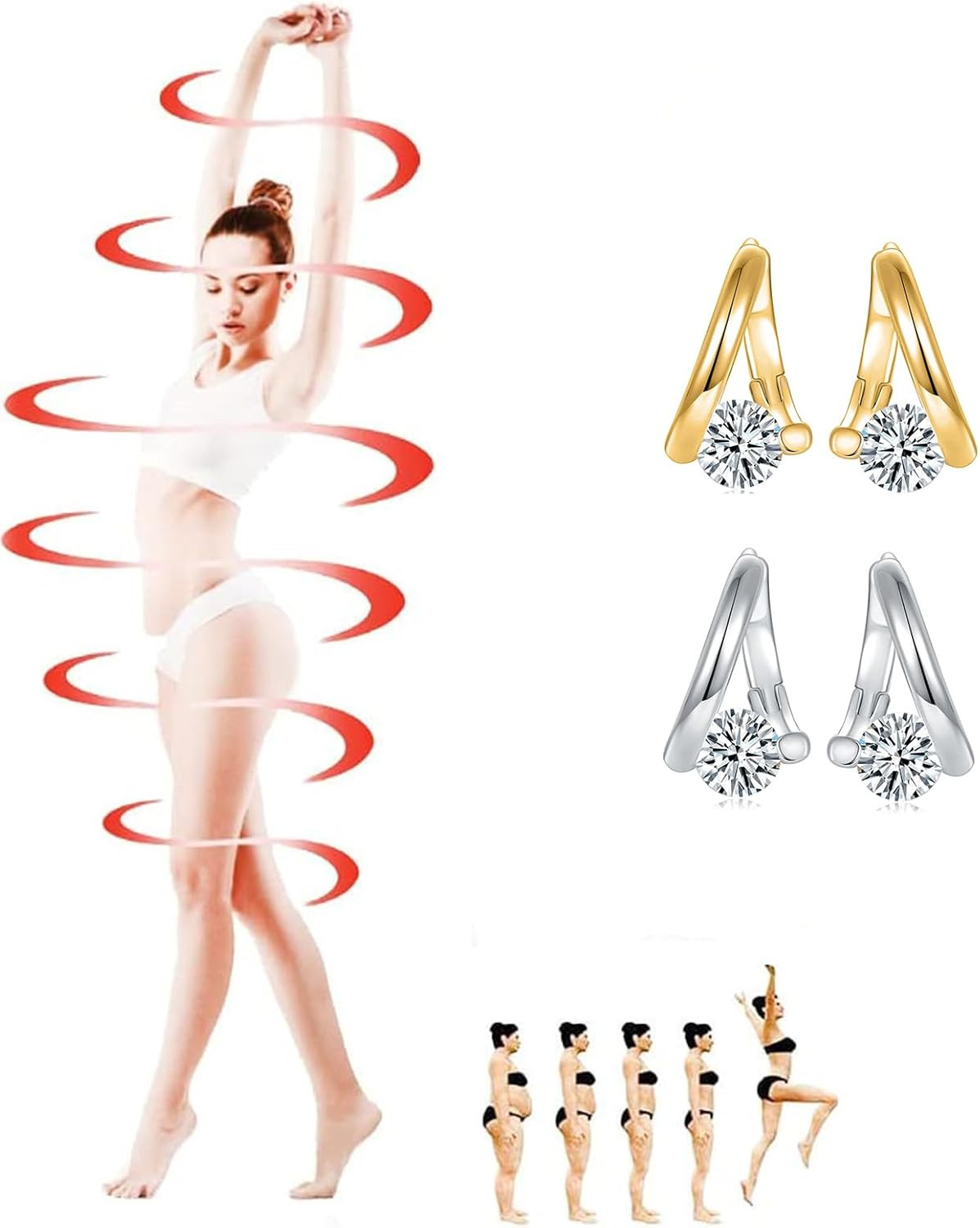Halolux Lymphvity Germanium Earrings Atheniz Lymphatic Earrings Lymphatic German