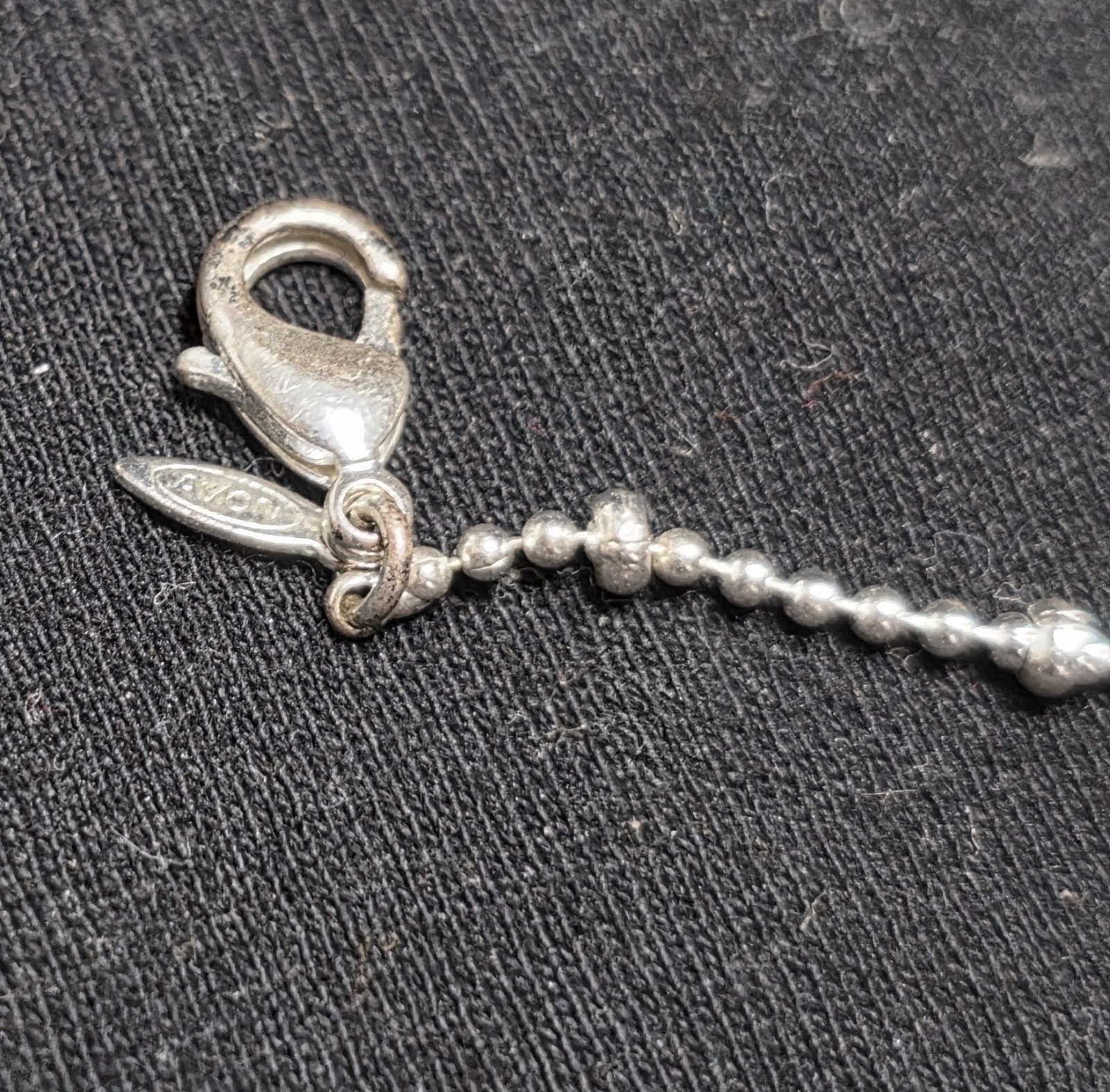 Avon Rhinestone Drop Ankle Bracelet Vintage 2004