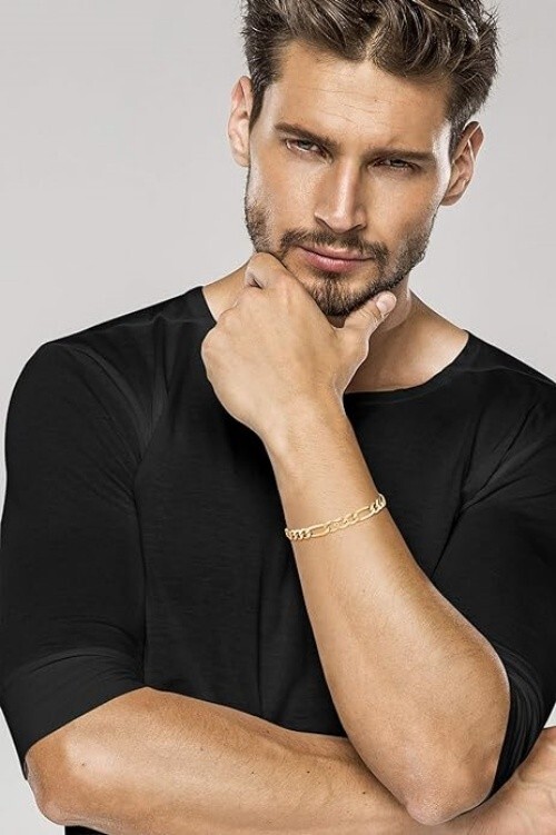 Pulsera para hombre elegante con estilo de durabilidad tanto casual como formal