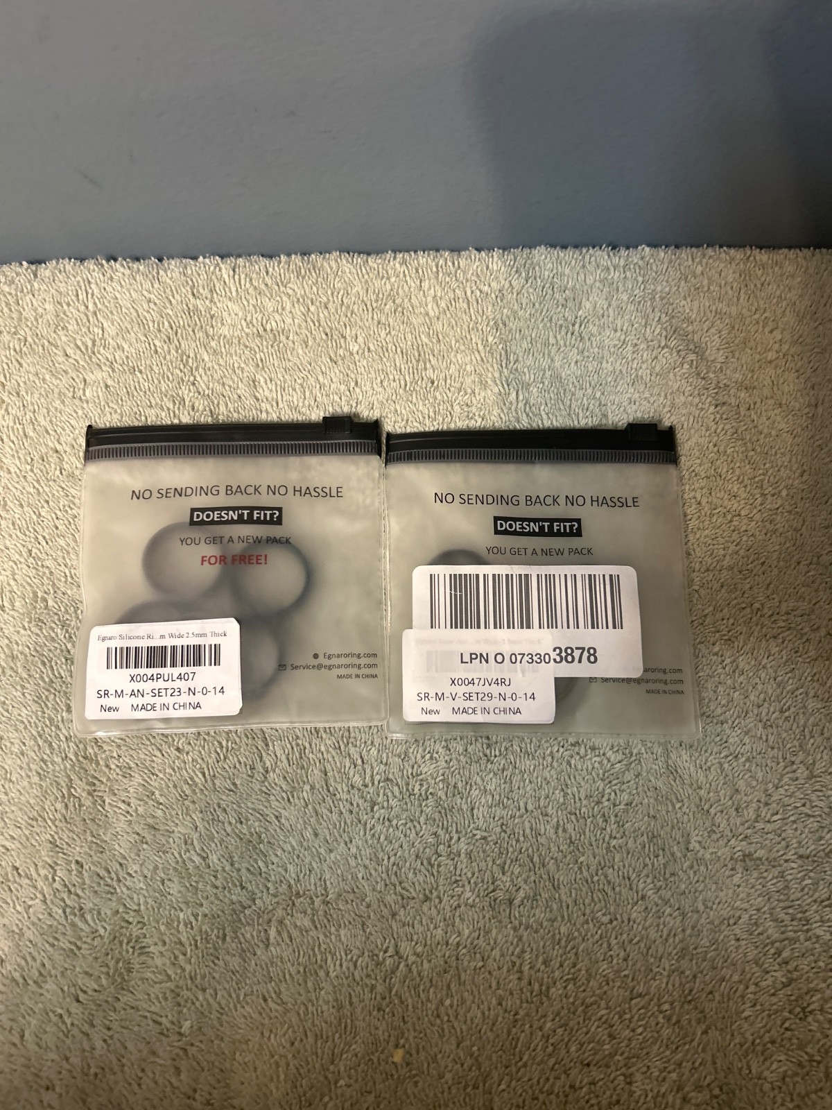 EGNARO RINGS LOT OF 6 : Size’s 16,15, (2)14. 6