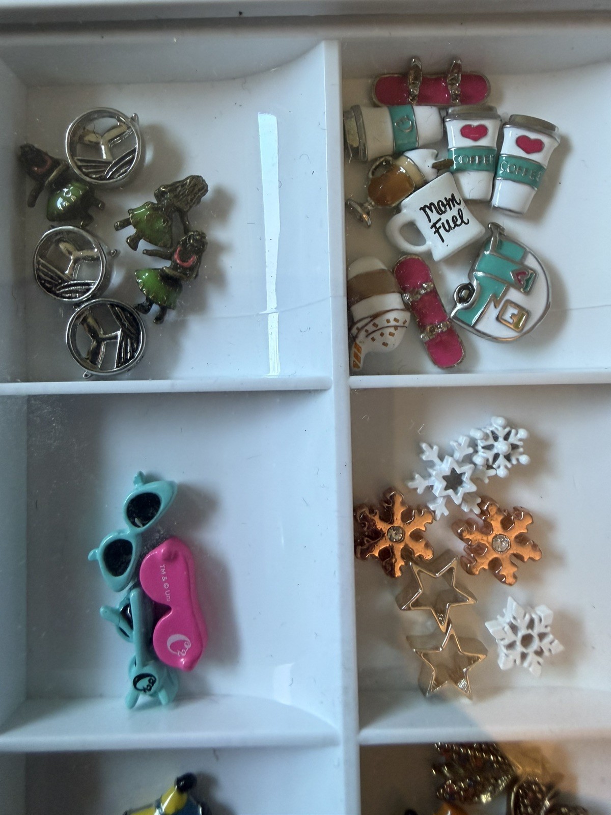 Origami Owl Locket Charms, Floating Charms, Jewelry Findings