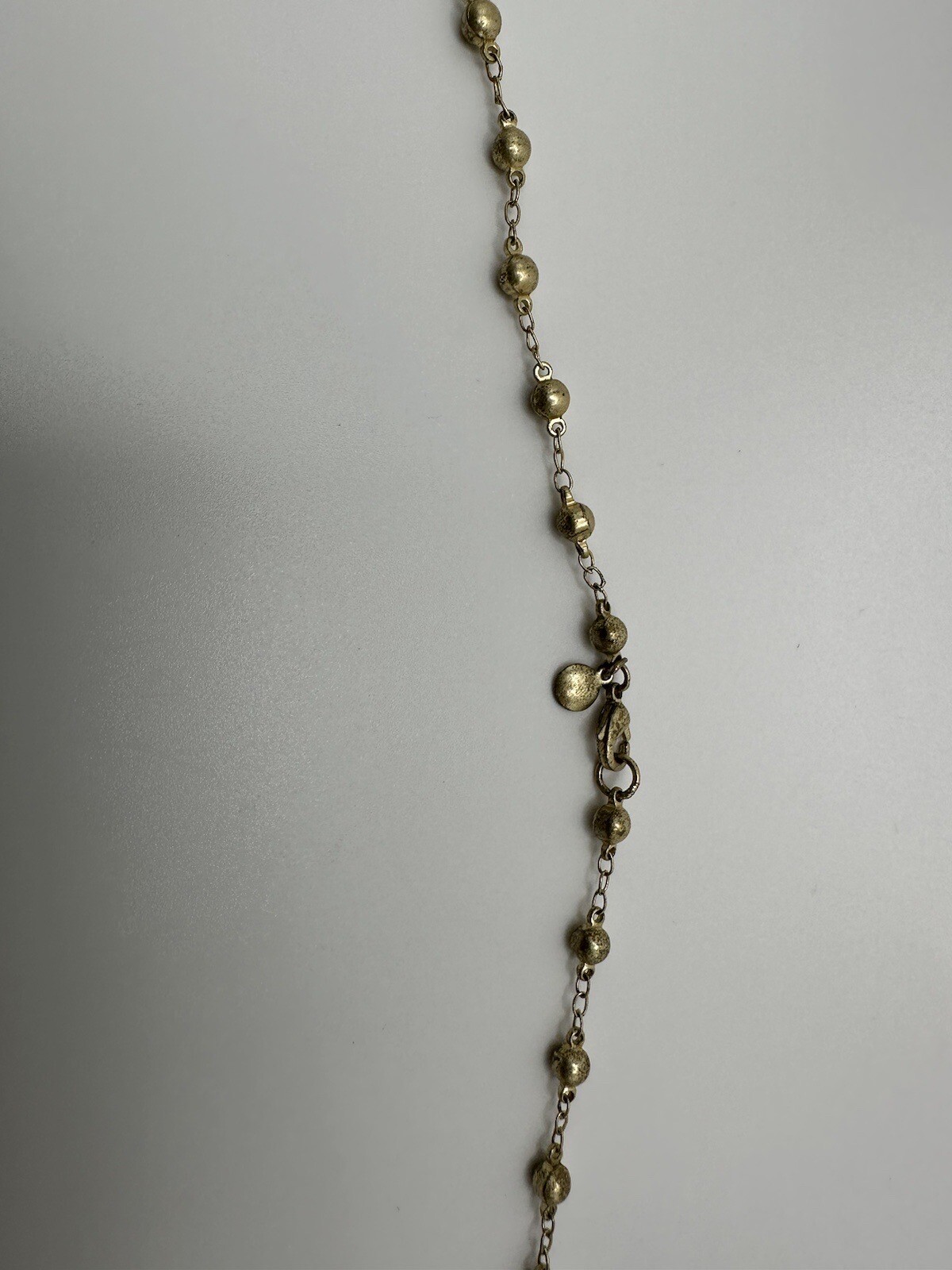 27 inch J Crew Yellow Bead Statement Necklace NB8