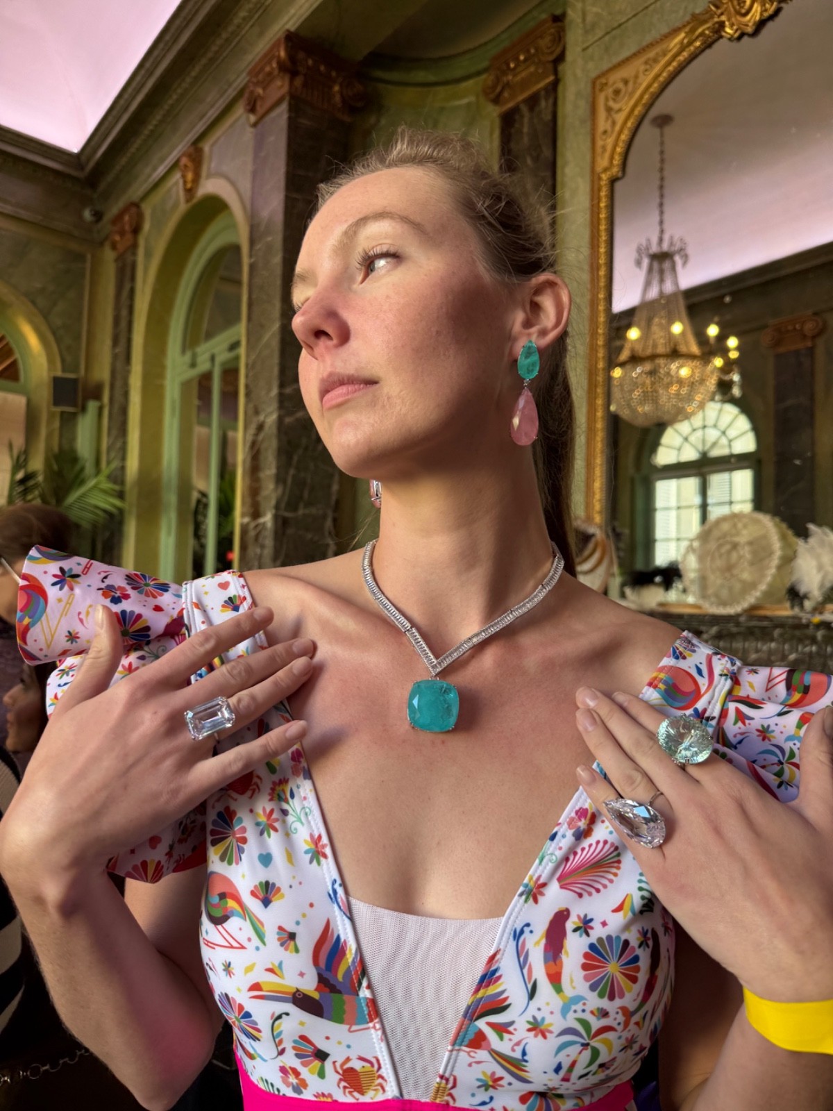 Star of Hollywood, Paris Fashion Week, Imperial Grace 65ct Austrian Crystal Ring