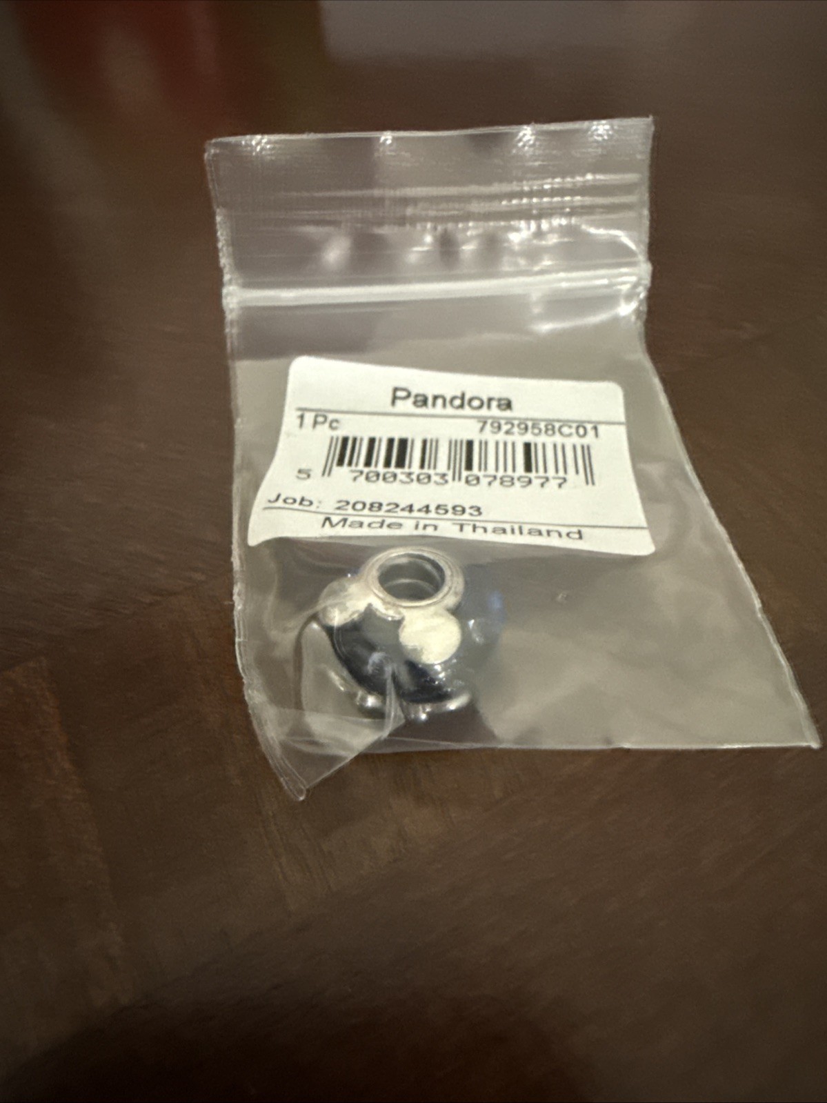 Authentic Pandora #792958C01 Disney Mickey & Minnie Mouse Blue Charm